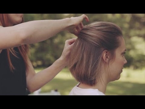 Wedding Hairstyles for Short Hair:  How to Make an Updo