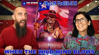 Iron Maiden - When The Wild Wind Blows (REACTION) with my wife
