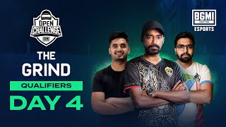 [DAY 4] The Grind Qualifiers Day 4 | BATTLEGROUNDS MOBILE INDIA OPEN CHALLENGE