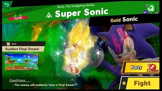 Super Smash Bros Ultimate - Legend Spirit Super Sonic