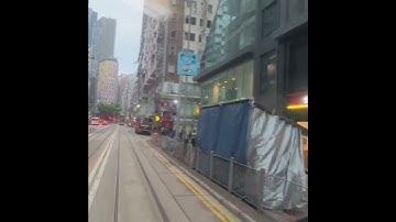 Riding the Iconic Ding Ding in Hong Kong! 🇭🇰