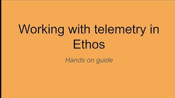 Setting up FrSky Ethos Telemetry