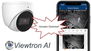 AI Security Camera Person Detection Search from Mobile App