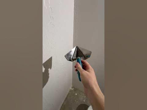 Шпатель для создания четких углов - YouTube
