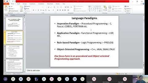 Introduction to OOP || Language Paradigms || Overview of Structured Programming  approach and more