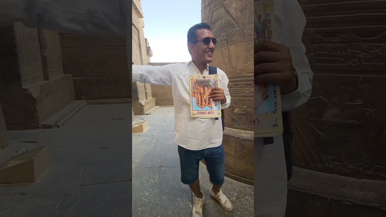 معبد كوم امبو الصالتان الأولي والتانيه