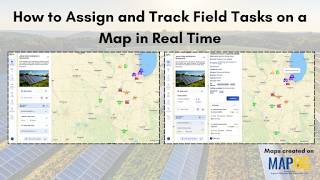 How to Assign and Track Field Tasks on a Map in Real Time #viral #task #mangement #field #realtime
