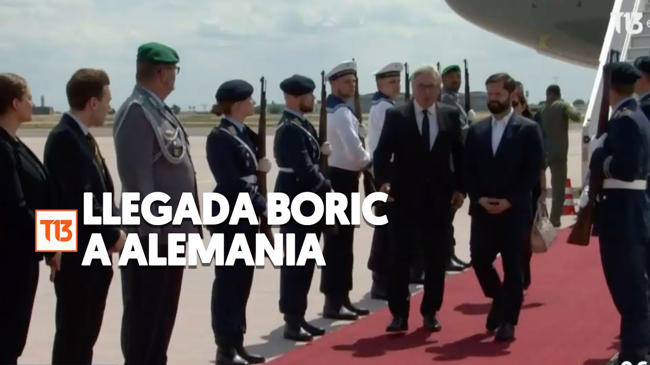 Así fue la llegada del Presidente Gabriel Boric a Alemania en su gira ...