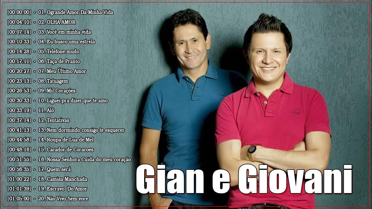 Gian e Giovani Antigas Gian e Giovani As Melhores Romanticas Gian e Giovani Cd Completo Gian e Giovani Antigas Gian e Giovani As Melhores Romanticas Gian e Giovani Cd Completo