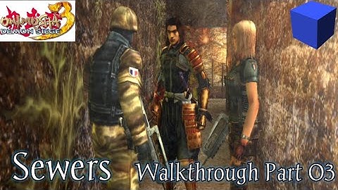 Onimusha 3 Demon Siege (AetherSX2) - Walkthrough Part 3 Sewers. #aethersx2 #emulator #ps2