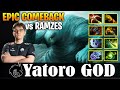 YATORO GOD - Morphling | vs RAMZES with EPIC COMEBACK  FULL 9 SLOT ITEM  | Dota 2 Pro MMR Gameplay
