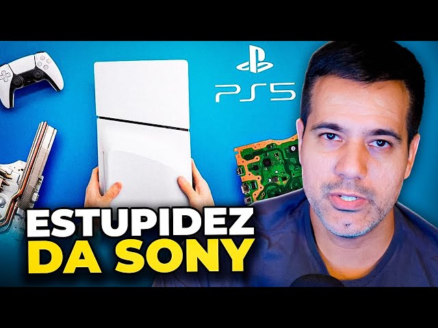 PS5 Slim: vídeo mostra console desmontado com processador de 6nm e