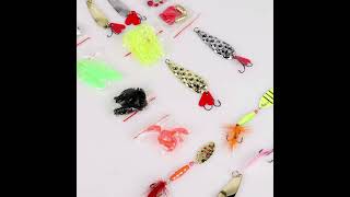 LIXADA Umpan Pancing Ikan Set Fishing Bait Kit 109PCS - DWS250-G #umpanpancing