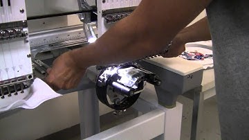 Quick Change Cap and Hooping System