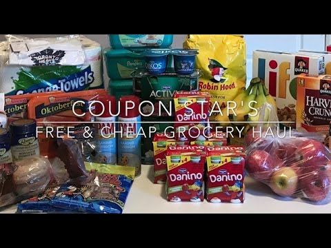 FREE & CHEAP GROCERY HAUL – NOV 4TH 2016 – COUPONING IN CANADA!