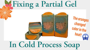 How to Fix Partial Gel | Color Shifting Micas | Making a One Pot Wonder Cold Process Soap