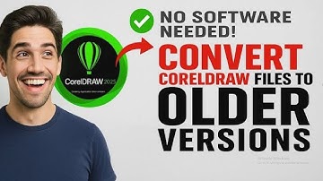 Convert Any CorelDRAW File to Old Version – No Software Needed!
