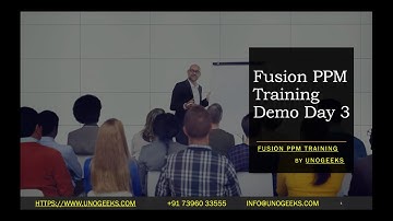 Oracle Fusion PPM Training Day 3 2023 | Fusion PPM Training | Oracle Fusion PPM