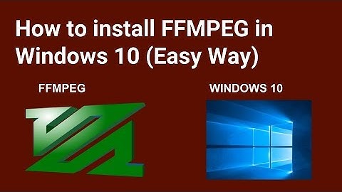 How To Install FFMPEG In Windows 10 | FFMPEG Tutorial in an Easy Way For Video Editing| J Academy