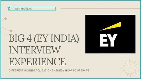 EY (Virtual) Interview Experience| Big 4| Statutory Audit| Questions asked| Preparation required