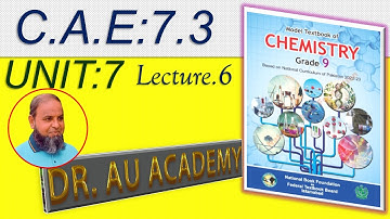 Concept assessment exercise 7. 3 I Class 9 Chemistry chapter 7 new book { Federal board fb nbf