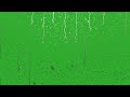 4K Rain Drops on Window Glass Green Screen with Sound Effects