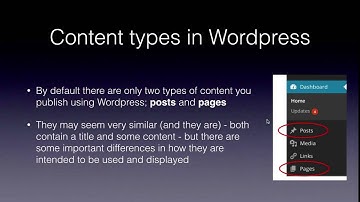 KIB216 Lecture CMS and Wordpress