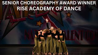 Senior Choreography Award Winner (Redondo Beach, CA)