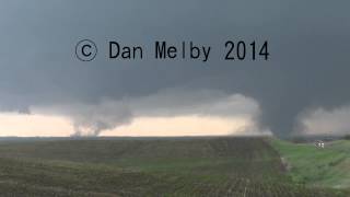 3 Tornadoes at the same time (Pilger, NE)