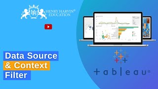 Data Source And Context Filter | Best Online Tableau Course Tutorial For Beginners | @henryharvin