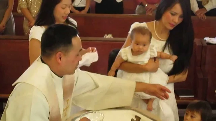 Trinity, Grace, and Charlene's Baptism