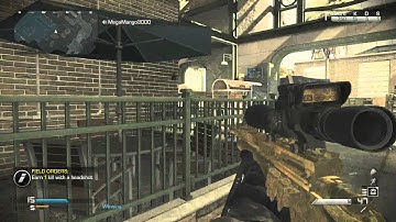 COD Ghosts: 1v1 Quickscope Strikezone