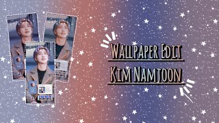 Wallpaper Edit| Kim Namjoon(BTS) screenshot 4