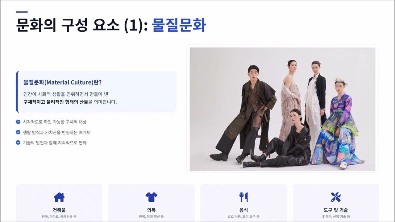 [한국문화의 이해] 1장 문화란 무엇인가