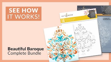 Create Stunning Patterns with Beautiful Baroque Stamping Bundle