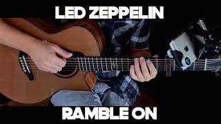 PDF Sample Ramble On guitar tab & chords by Led Zeppelin.