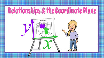 Relationships & the Coordinate Plane | 6.EE.C.9 | Grade 6 Math 💜💙