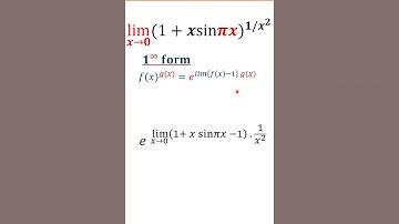 Special Trig Limits #shorts #shortsfeed #youtubeshorts #math #calculus
