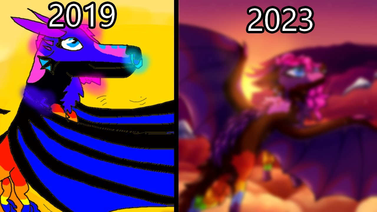 Fly High Redraw - Speedpaint - YouTube