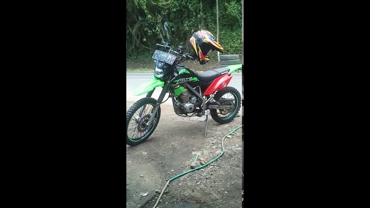  Motor  KAWASAKI KLX  ini ternyata modifixasi 250  cc  YouTube