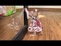 So Cute &amp; Adrable Joyee Learn To Walk The First Time