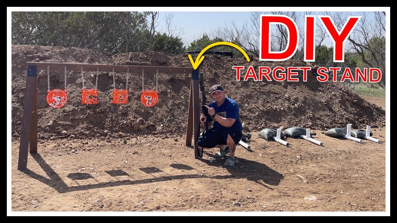 "Build a Steel Target Stand with no Experience?! | Absolutely Cheap & Effortless!"