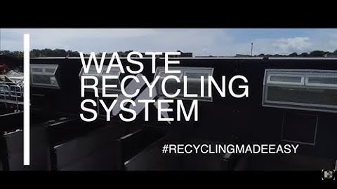 Waste Recycling System featuring M&K Flip Flow Screen and M&K Air Density Separator