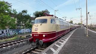 2024/5/11: Special train "Bundesbahn-IC" from Frankfurt to Hamburg (visit port anniversary) and back