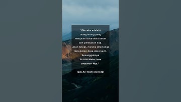 Thumbnail of Q.S An-Najm: Ayat 32