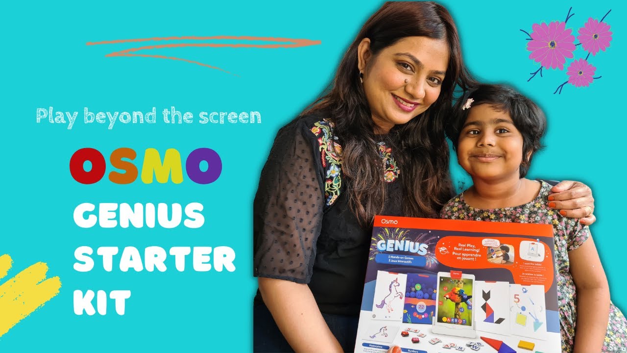 OSMO LITTLE GENIUS STARTER KIT UNBOXING & TOY REVIEW | LEARNING FOR KIDS AT HOME| SPARKLEWITHJYOTI