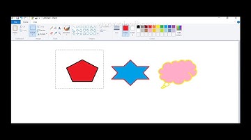 MS Paint Home tab and View tab Shapes ,Outline and fill Complete Course in (Urdu/Hindi) Lec.4 Part.2