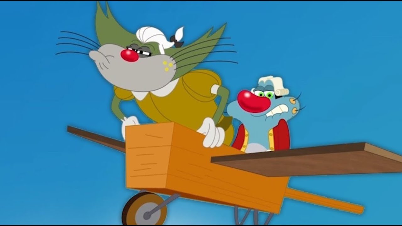 (SEASON 5) Oggy and the Cockroaches 👑 BEST CLIP 👑 CAR CHASE YouTube