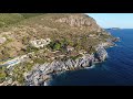 Ag. Nikolas, Mani, Greece Drone HD video flight to Ag. Dimitri Village