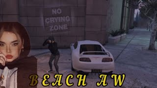 Beach AW montage | Best girl aw player #1 #gta5 🗿
